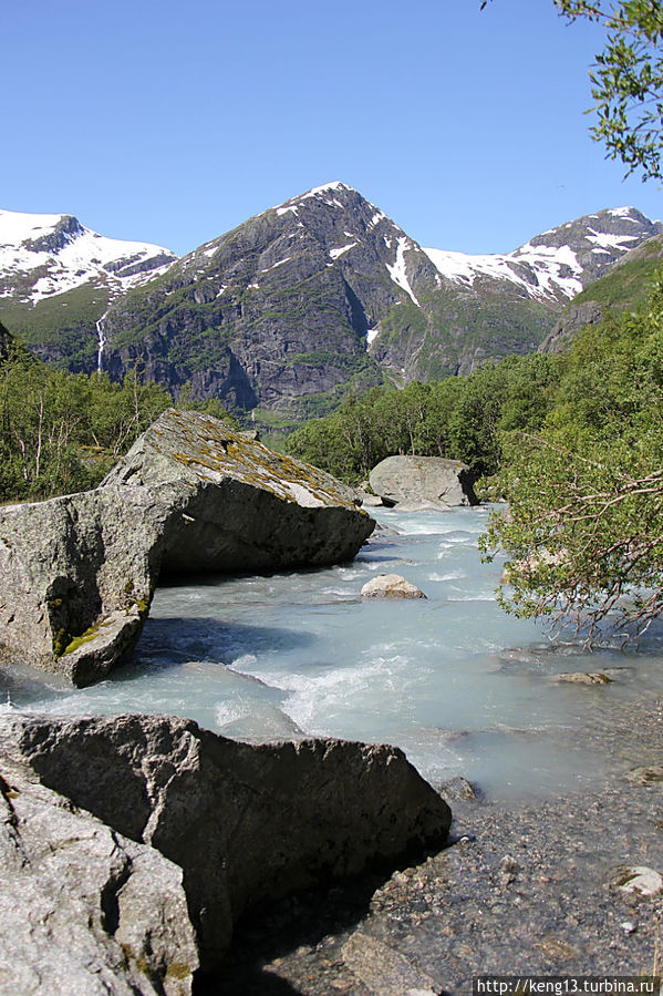 Ледник Бриксдальсбреен Олден, Норвегия