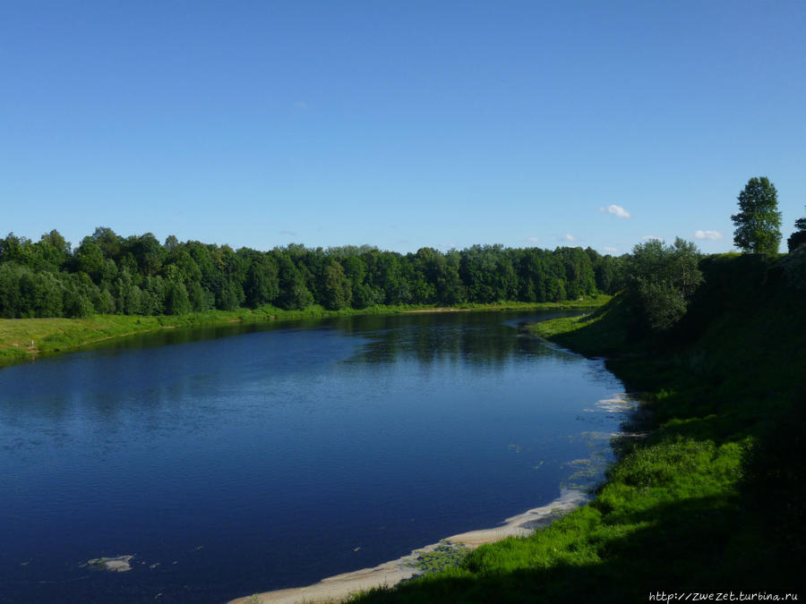 Река Луга Кингисепп, Россия