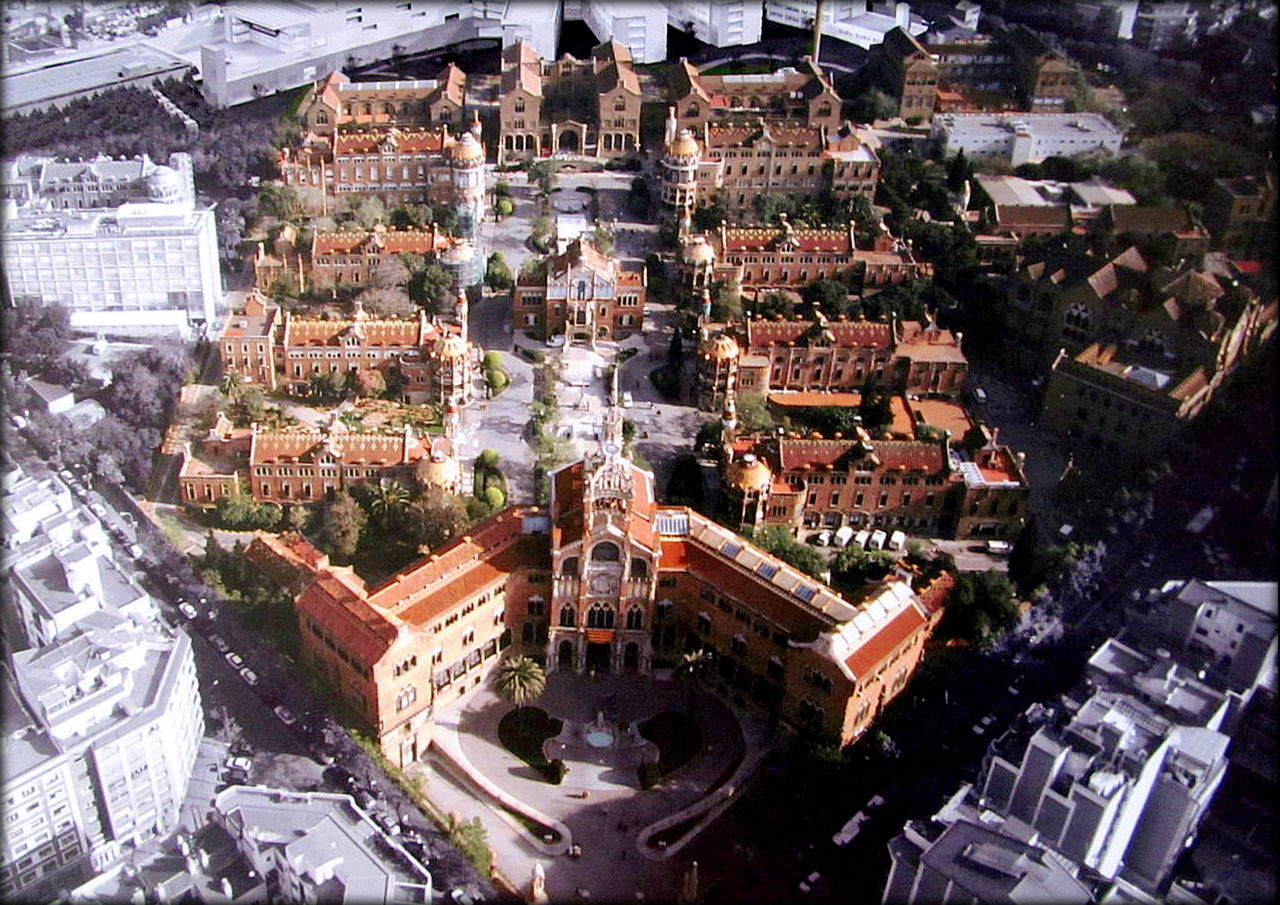 Объект ЮНЕСКО в Испании №27 — Больница Святого Павла Барселона, Испания