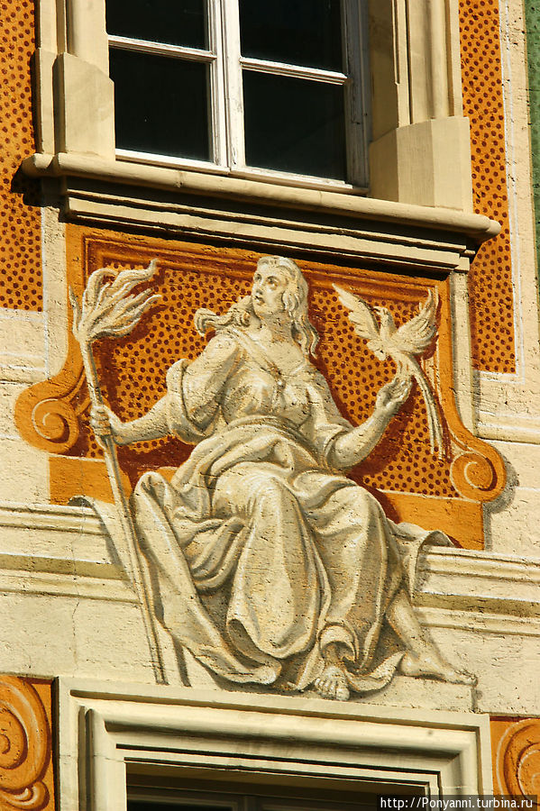 Роспись дворвовых зданий Брухзаль, Германия