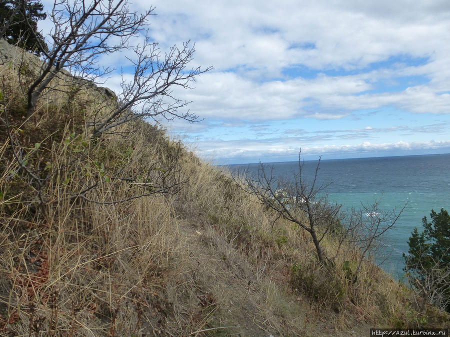 Снова вид с мыса Плака Алушта, Россия