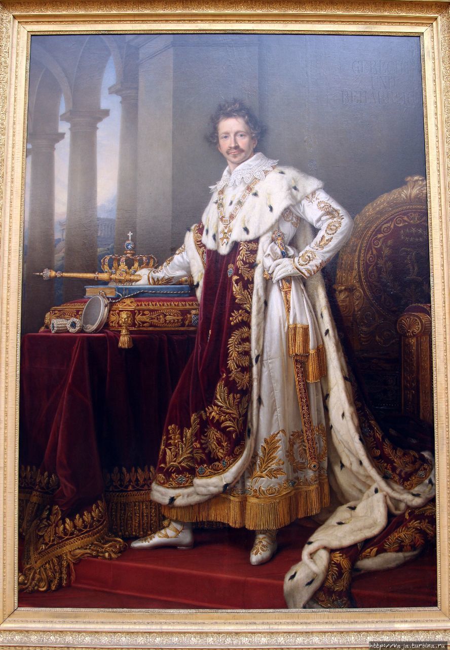 Король Людвиг первый Баварский. Мюнхен, Германия