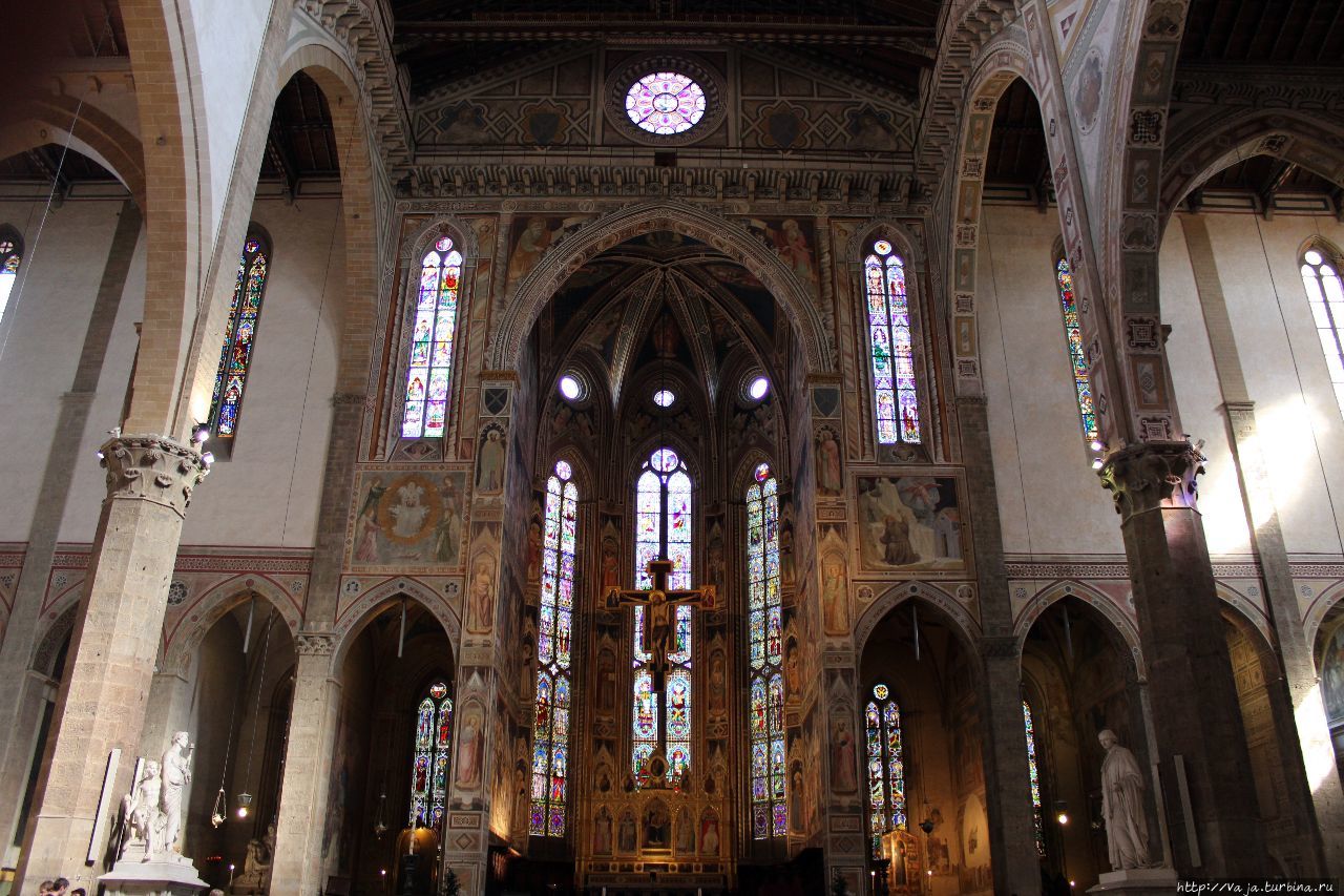 Базилика Санта-Кроче. Вторая часть Флоренция, Италия