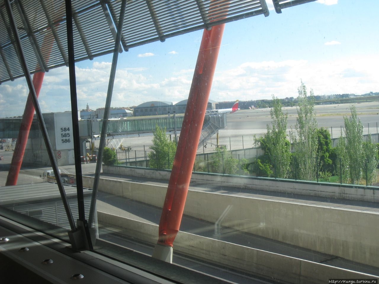 Мадридский аэропорт Барахас Чили
