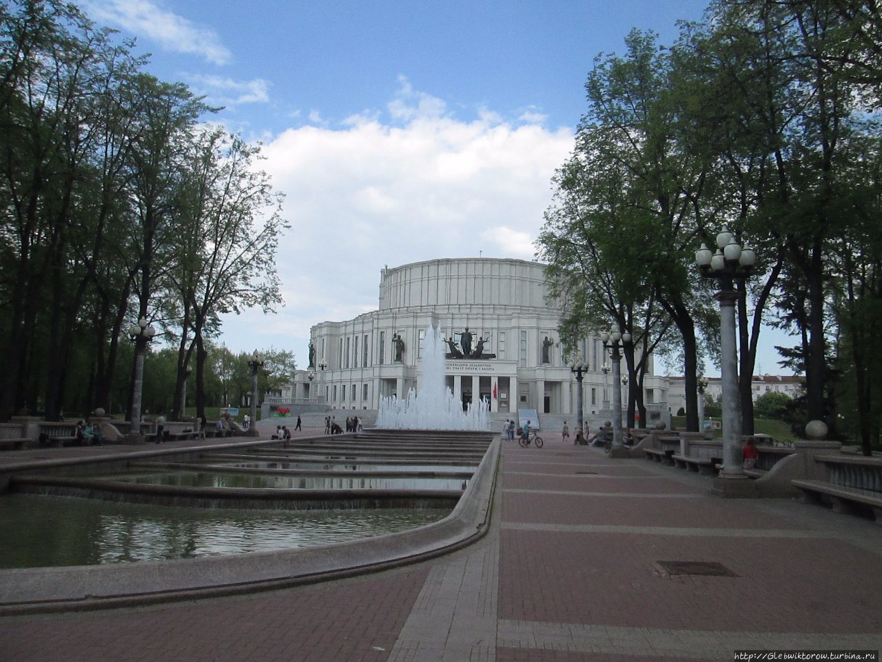 Театральный сквер Минск, Беларусь