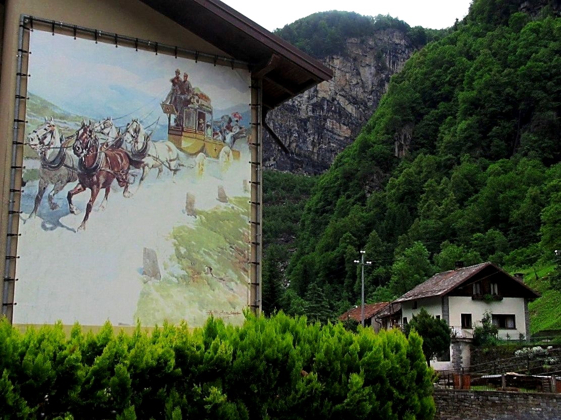 Сенбернар на Симплоне Кантон Вале, Швейцария