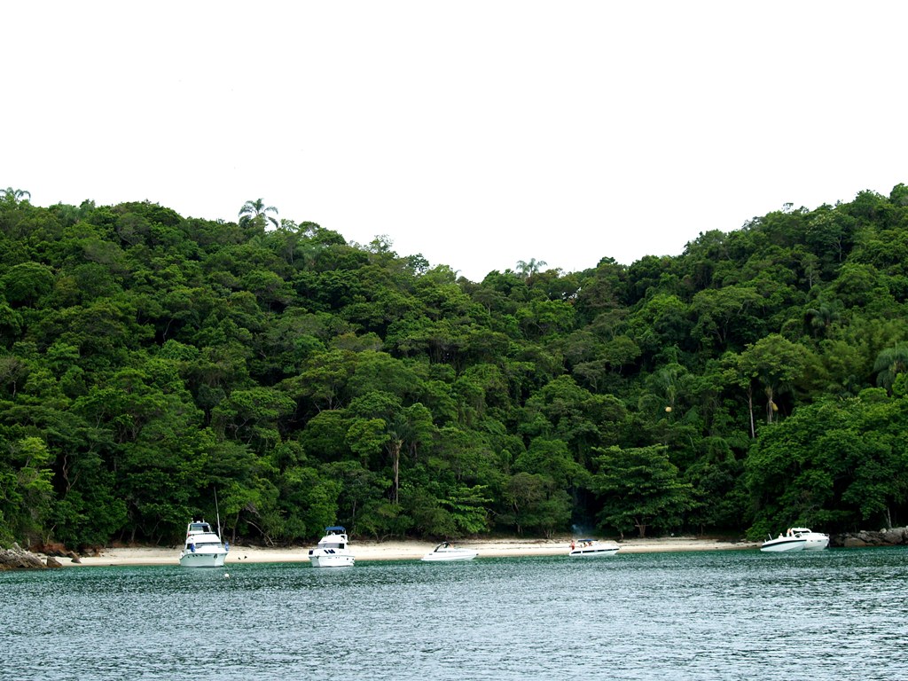 Голубая Лагуна Остров Илья-Гранди, Бразилия