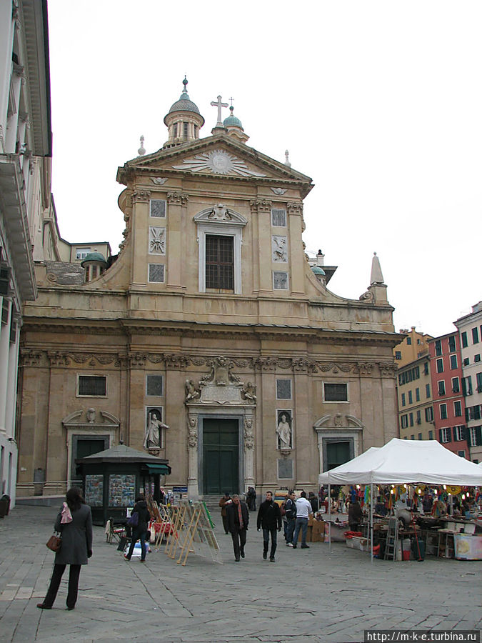 Церковь Иисуса Генуя, Италия