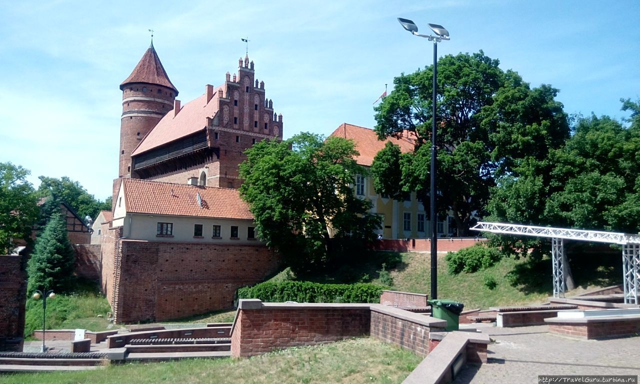 Ольштынский замок Ольштын, Польша