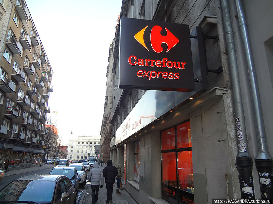 Carrefour в Варшаве Брюссель, Бельгия