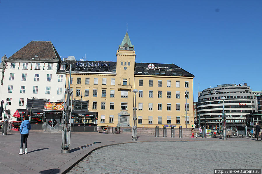 Привокзальная площадь Осло Осло, Норвегия