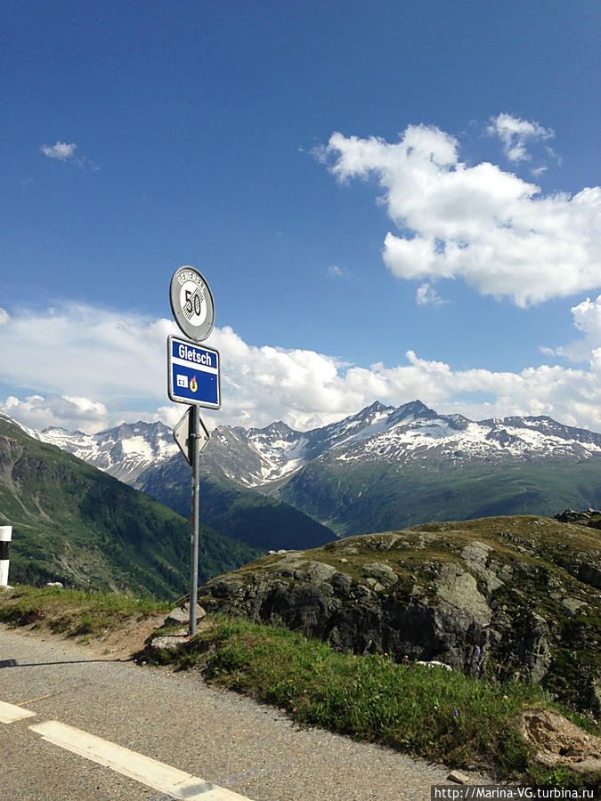 Один из красивейших перевалов через Альпы — Grimselpass Кантон Берн, Швейцария