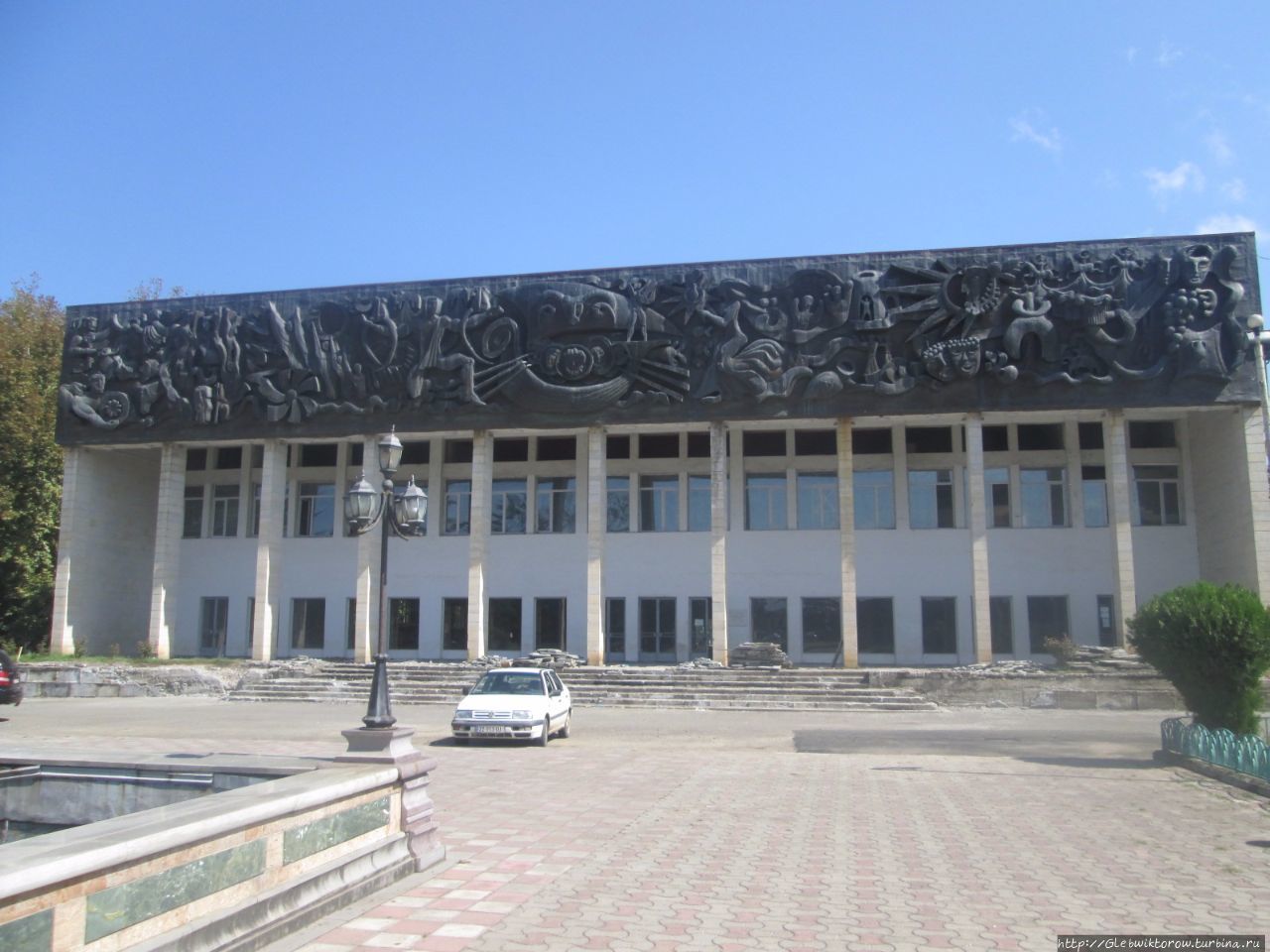 Хоби — типичный малый город Мегрелии Хоби, Грузия