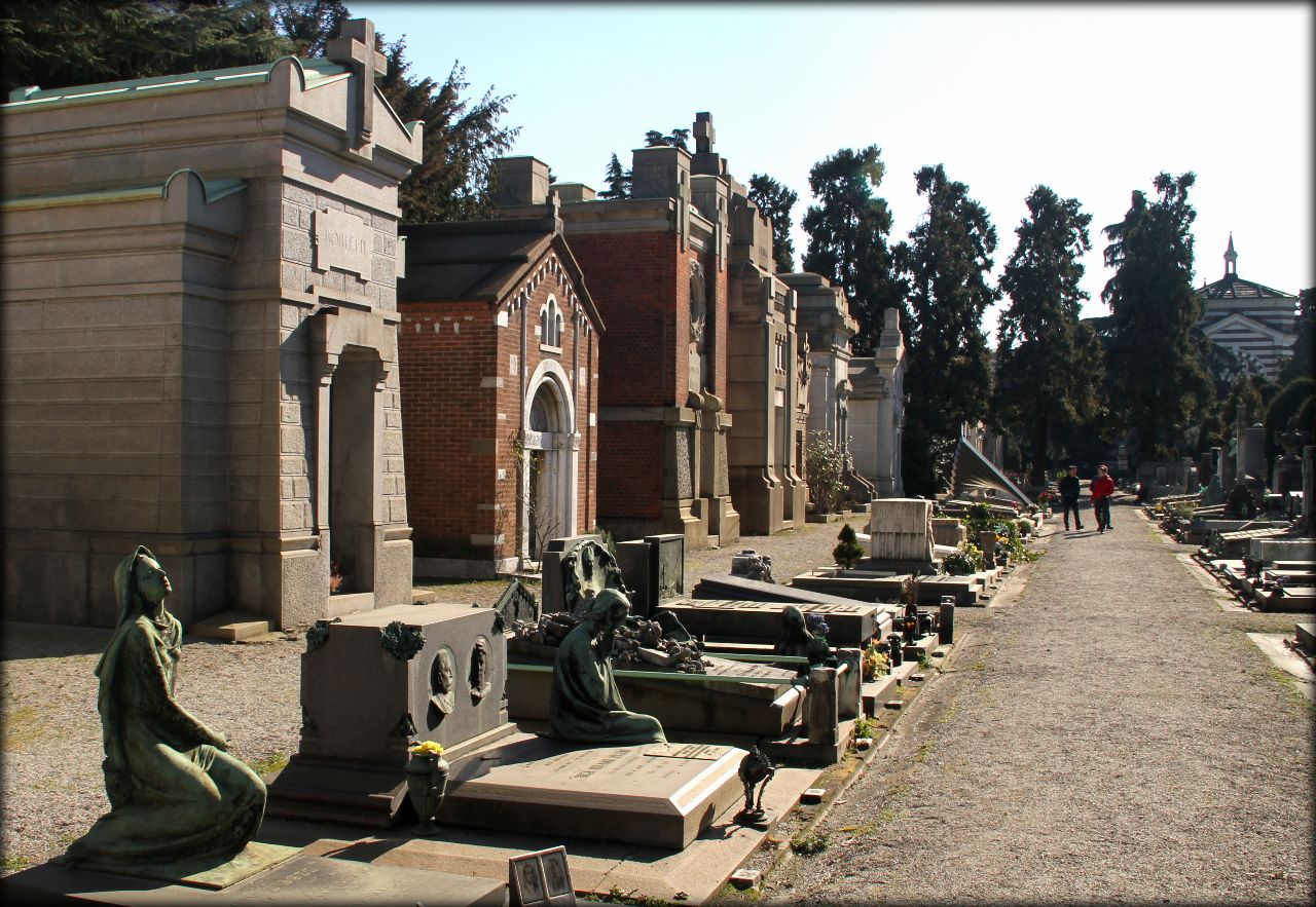 Монументальное кладбище Милан, Италия