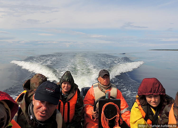 На Белом море холодно даж