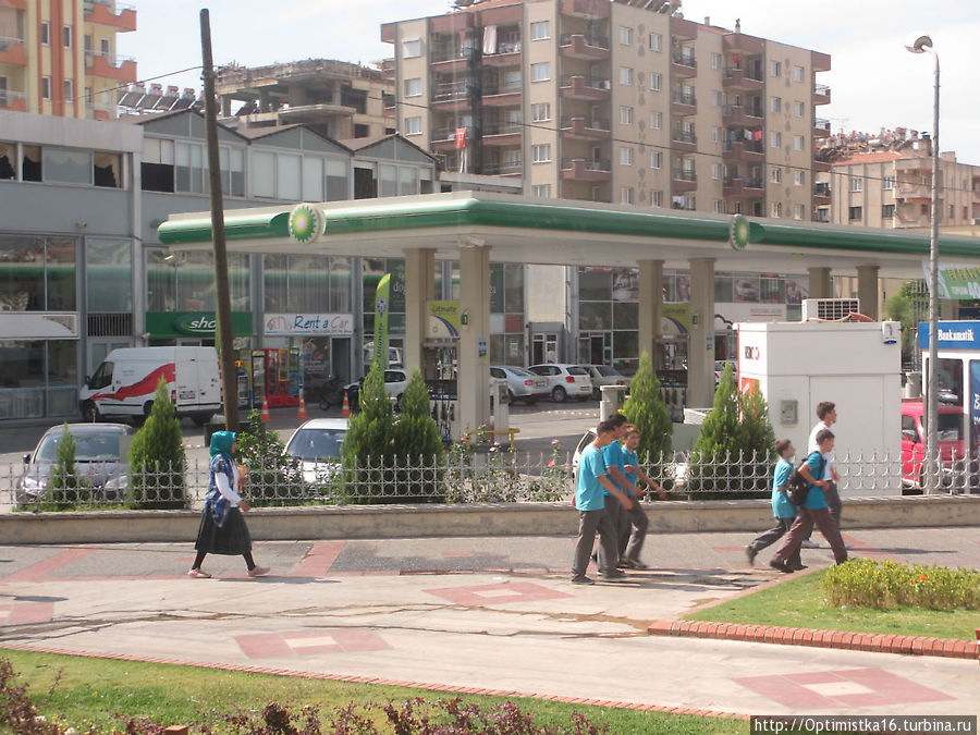 Дорога из Дидима в Мармарис Турция