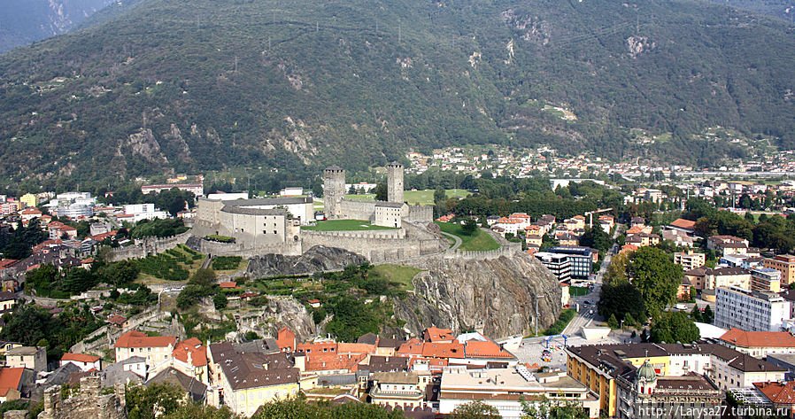 Замок Кастельгранде Беллинцона, Швейцария