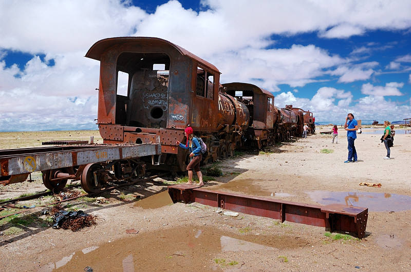 Кладбище паровозов Уюни, Боливия