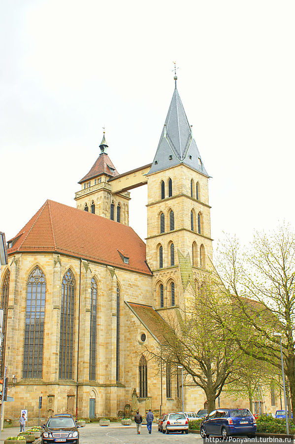 Городская кирха св.Дионисия. Эслинген, Германия