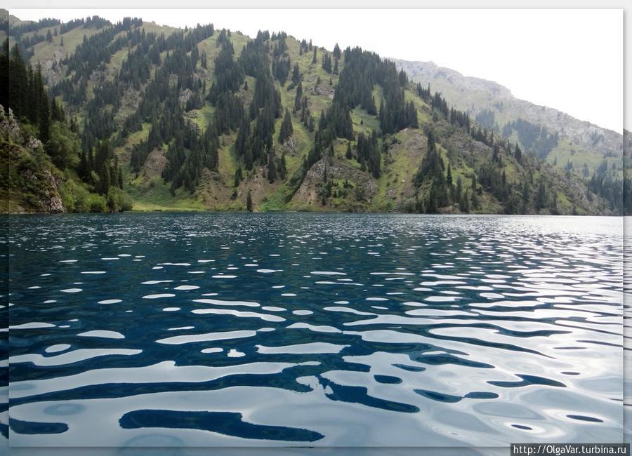 Озеро Сары-Челек, где живёт Ихтиандр Сары-Челекский заповедник, Киргизия