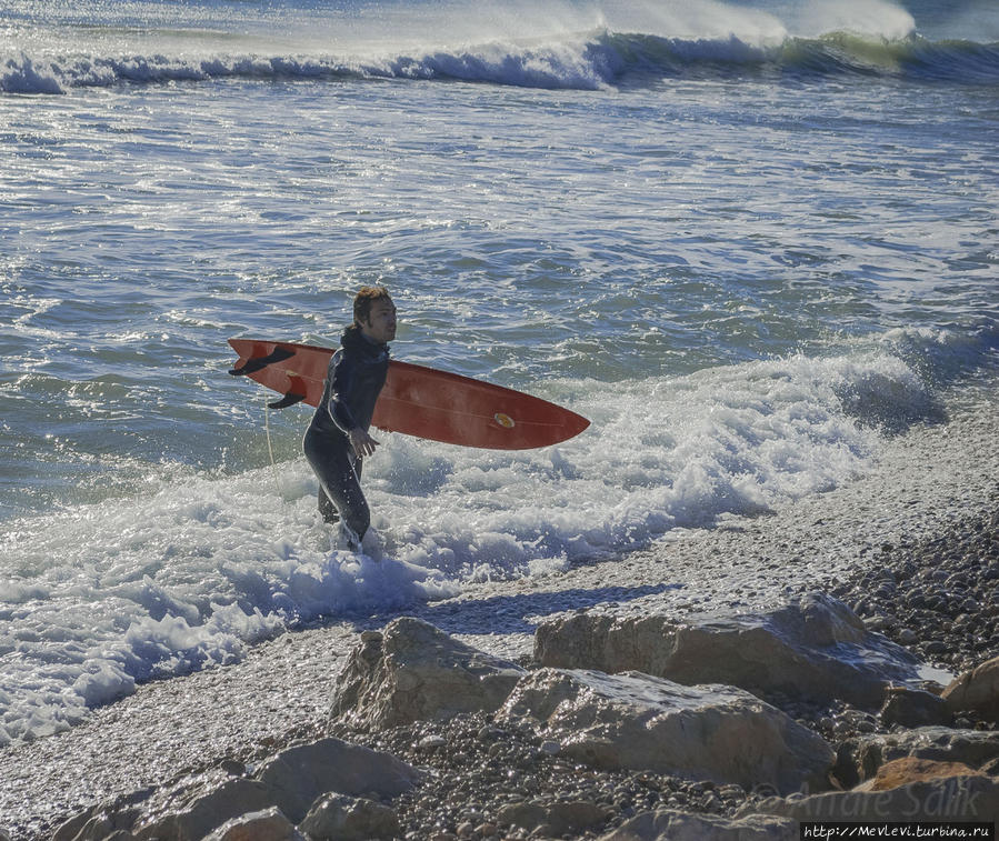 Шторм на Средиземном Ситжес, Испания