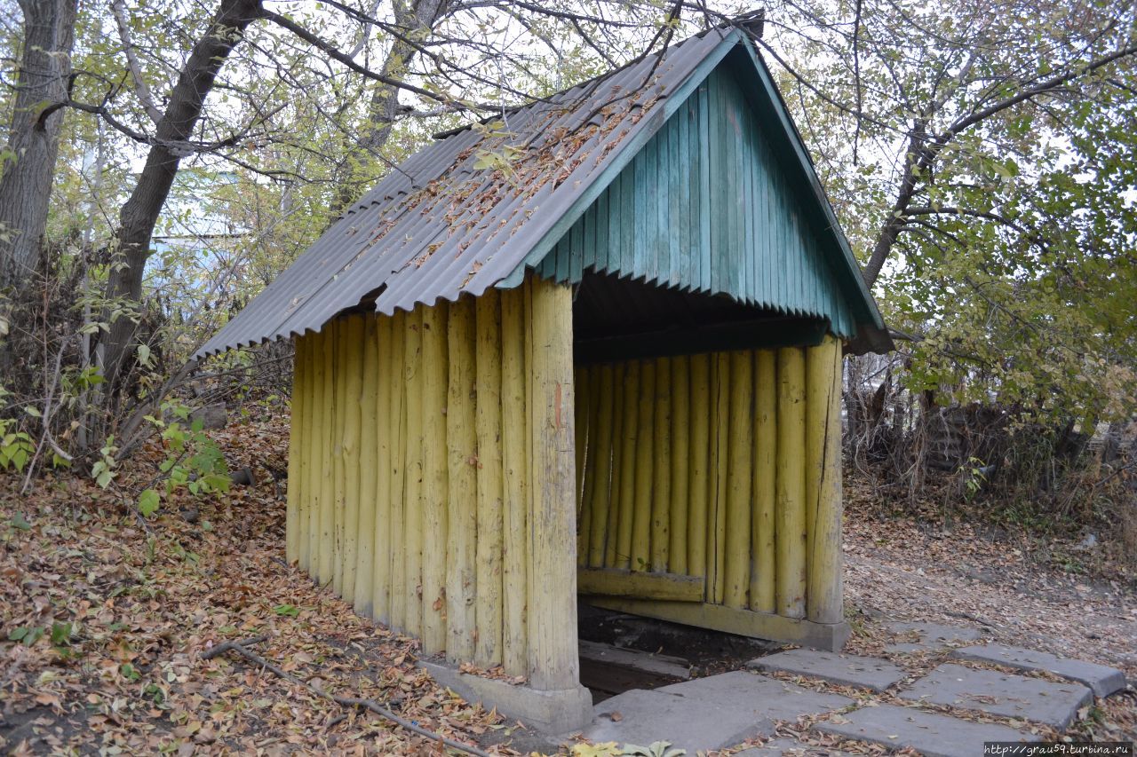 Родник за посёлком Большевик Вольск, Россия