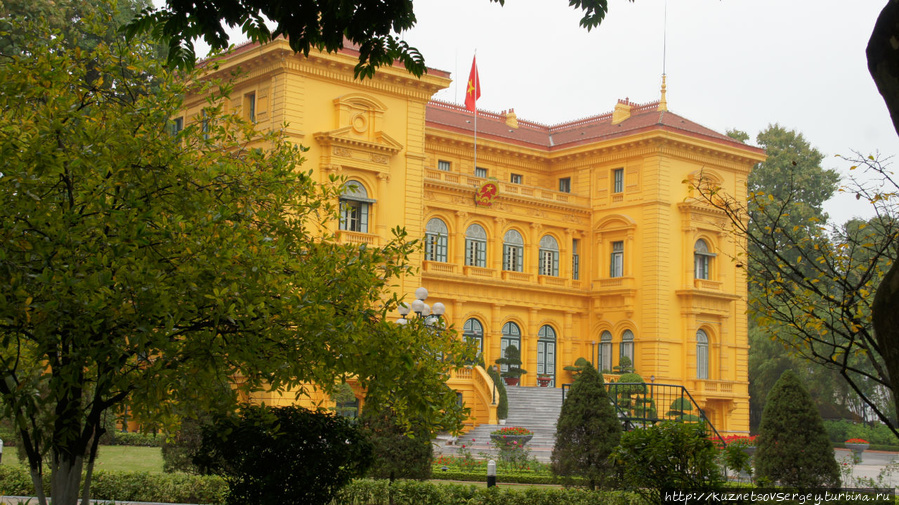 Президентский дворец Ханой, Вьетнам