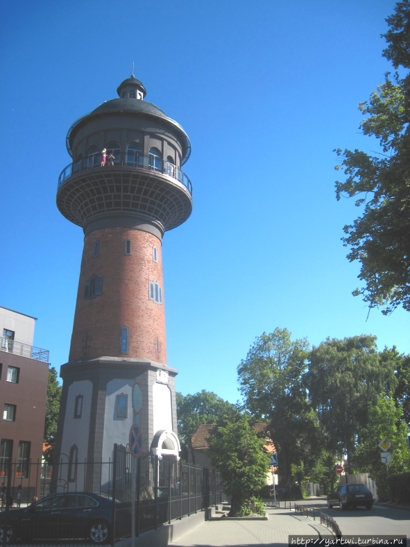 Водонапорную башню 1904 г