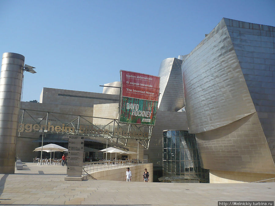 Прогулка вокруг музея Бильбао, Испания