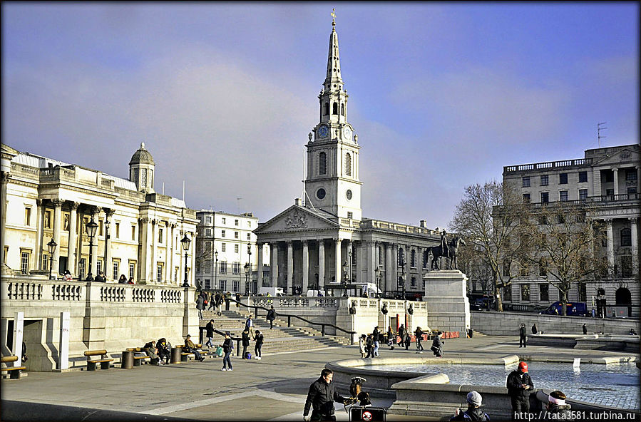 Церковь Святого Мартина, где могут молиться люди различного вероисповедования. Лондон, Великобритания