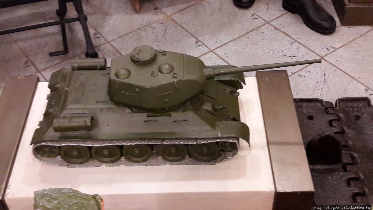 Музей танка Т-34. Шолохово, Россия