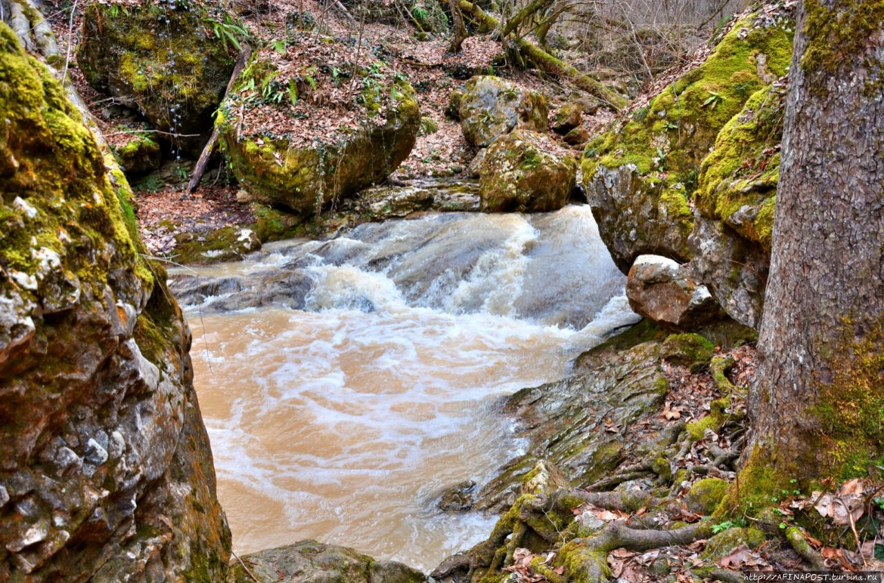 Водопады Руфабго Каменномостский, Россия