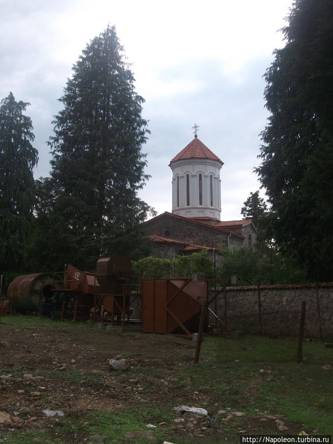 Закат на горе Самеба Батуми, Грузия