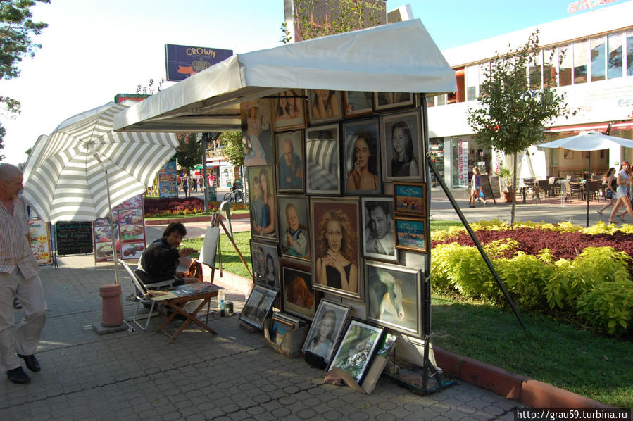Уличные художники Солнечный Берег, Болгария