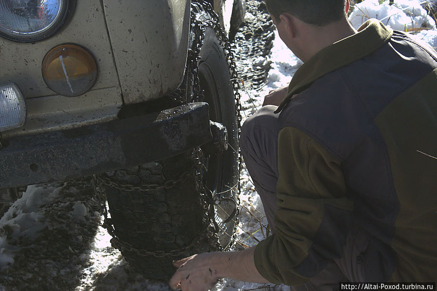 Одеваем цепи