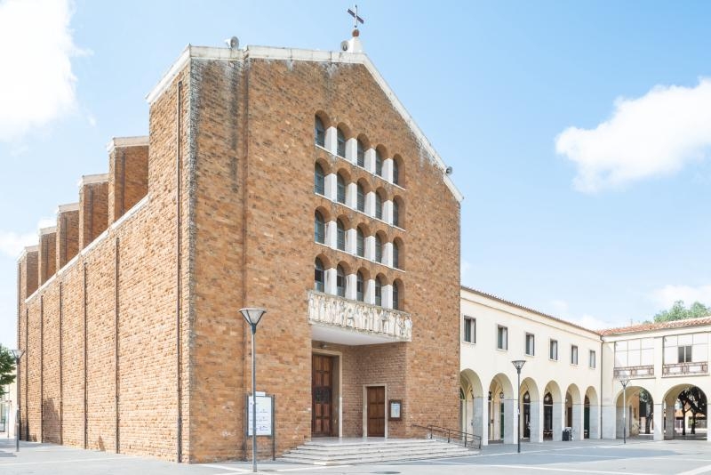 Архитектура итальянский рационализм города Pomezia,1939 Помеция, Италия