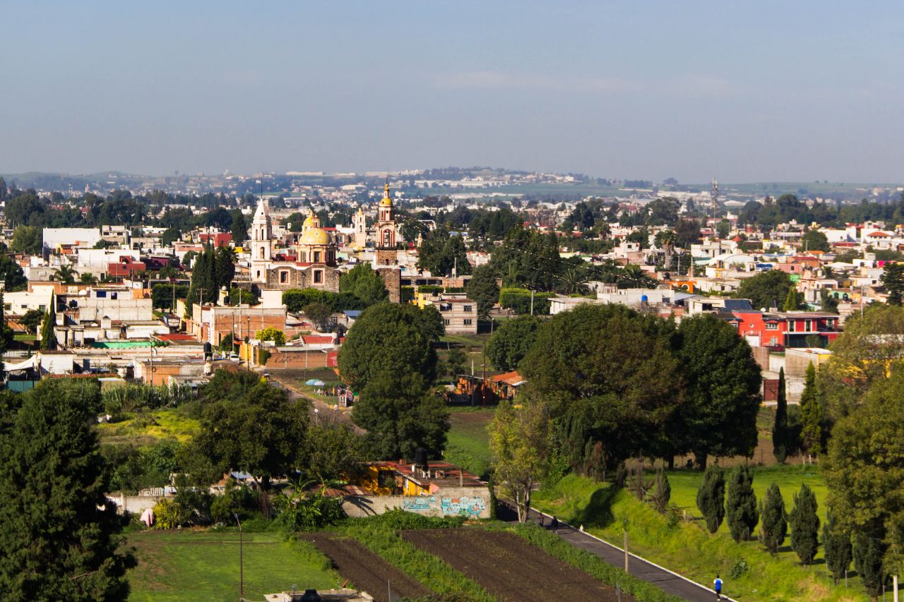 Чолула-де-Ривадабия и Пуэбла Чолула, Мексика Чолула-де-Ривадабия и Пуэбла Чолула, Мексика