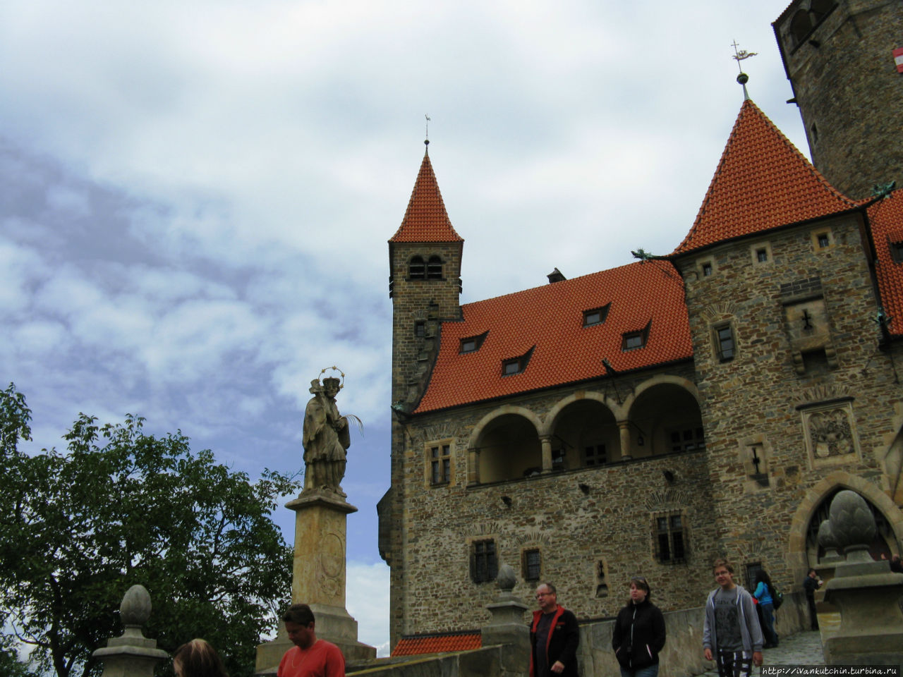 Романтический замок Боузов Боузов, Чехия
