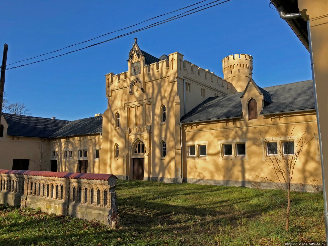 Замок семьи Шаффготча в Копице Копице, Польша