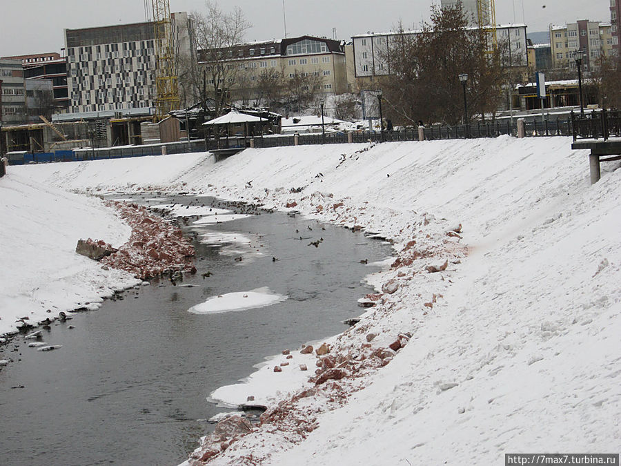 Река  Кача Красноярск, Россия