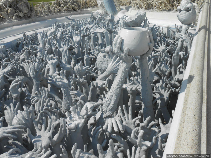 6. Wat Rong Khun. Белый Храм в Чианграе... Чианграй, Таиланд