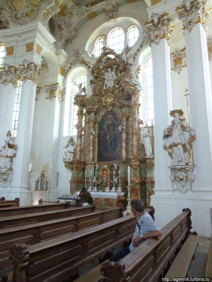 Паломническая церковь к Скорбящему Спасителю Земля Бавария, Германия