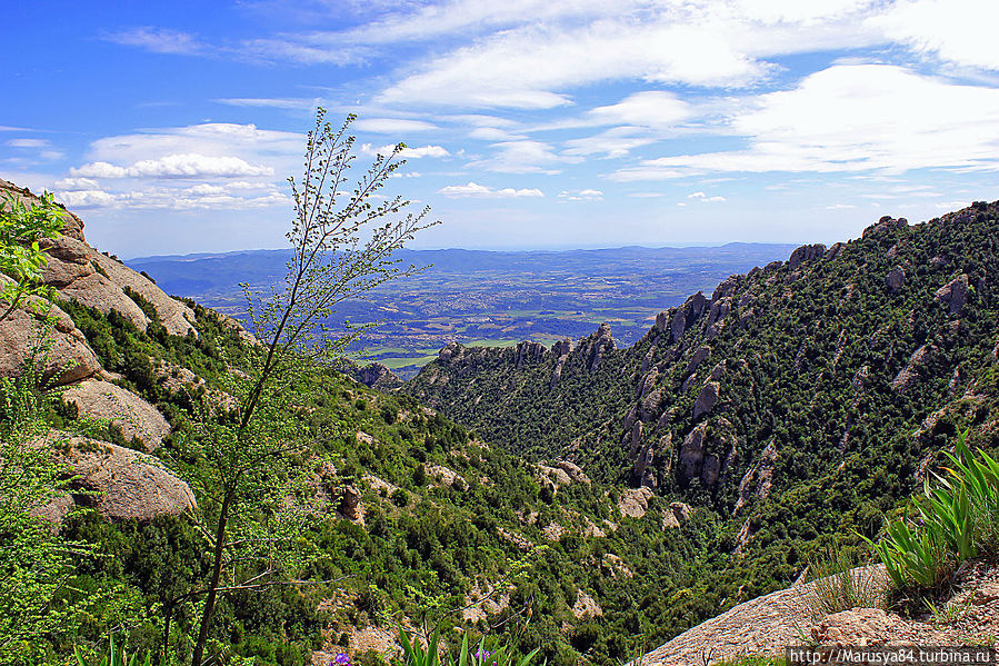 Прогулка по горным тропам Монтсеррат Монастырь Монтсеррат, Испания
