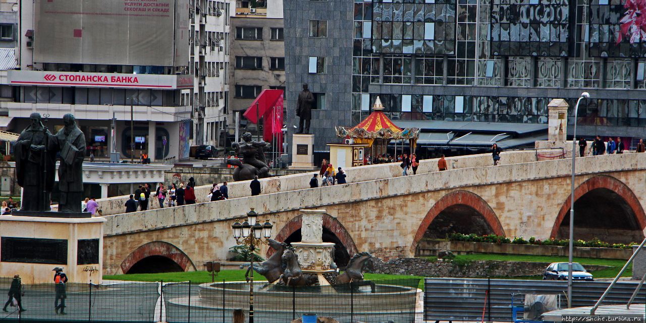 Каменный мост Скопье, Северная Македония