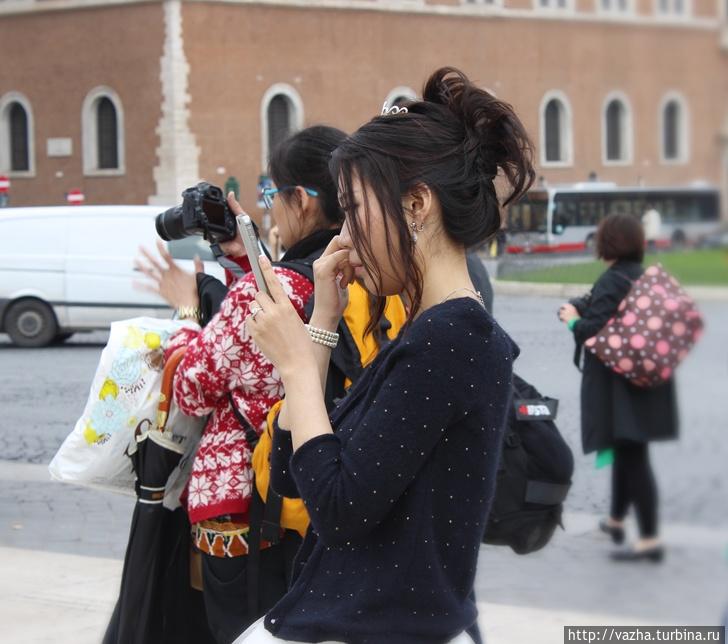 Площадь Венеции. Рим, Италия