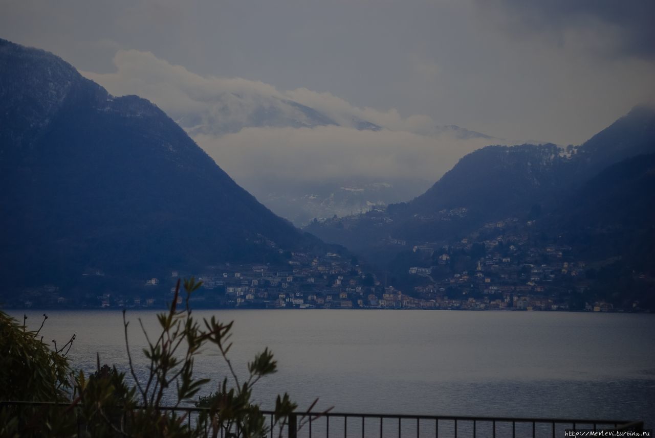 Зима на Комо Комо, Италия