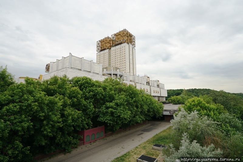 Смотровая площадка РАН / Observation deck Russian Academy of Sciences