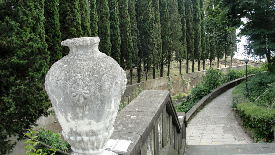 В старом городе старая ваза Гагра, Абхазия