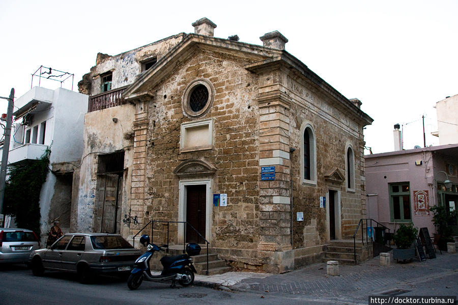 Внецианская церковь Сан Рокко Хания, Греция
