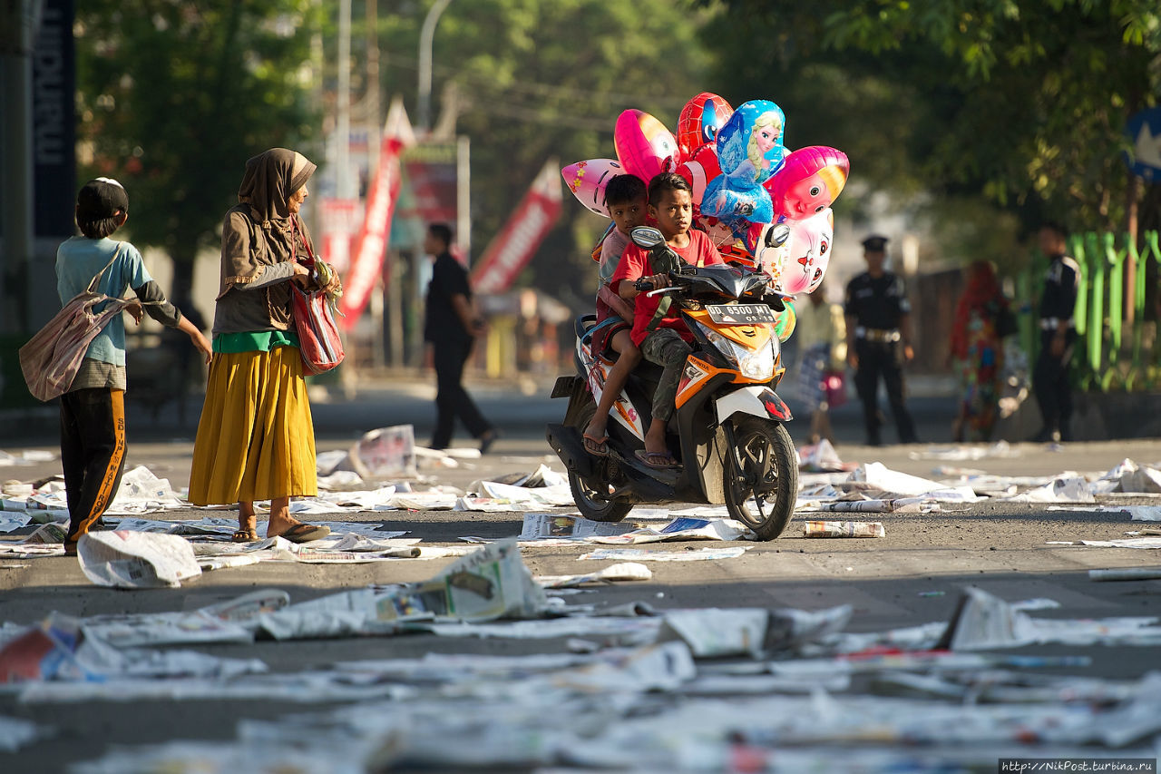 Индонезия. Часть 3. Макассар. Праздник Курбан — байрам. Макассар, Индонезия